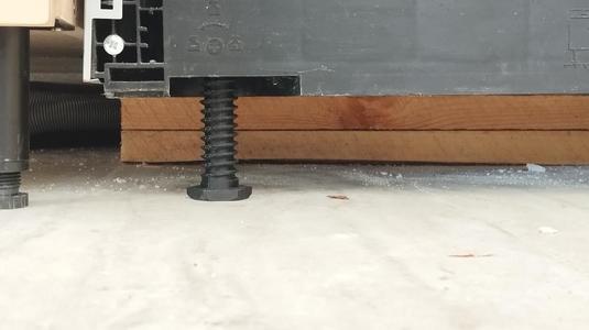 amica dishwasher threded foot