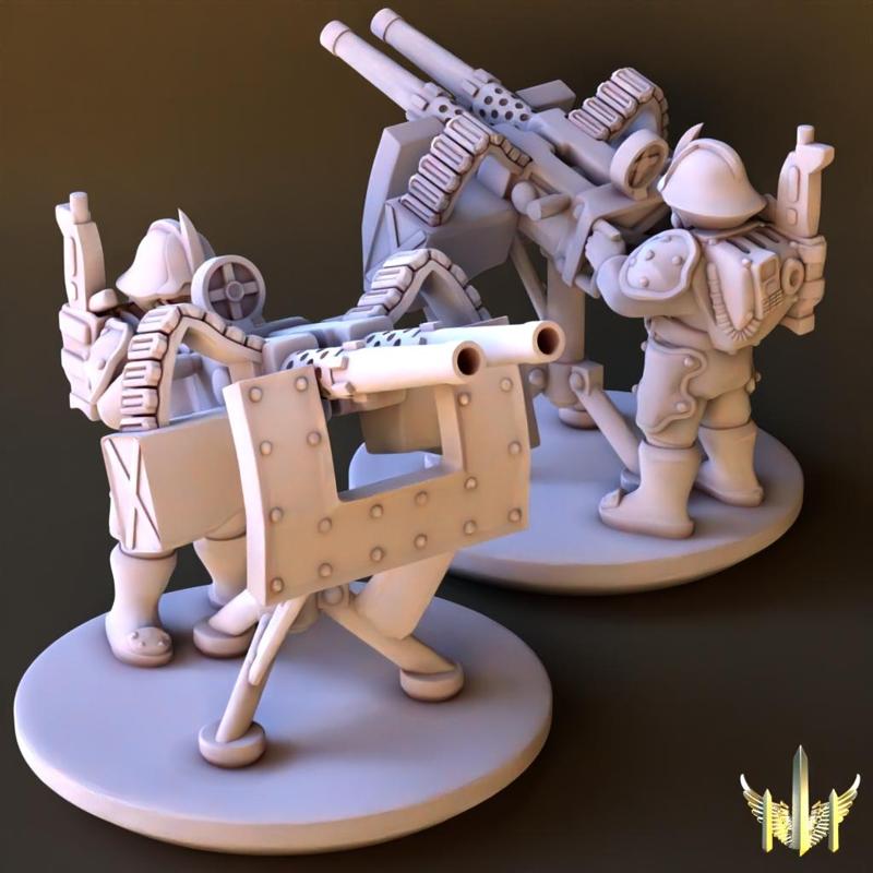 Conscript Anti Air 50 Caliber Emplacement