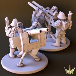 Conscript Anti Air 50 Caliber Emplacement