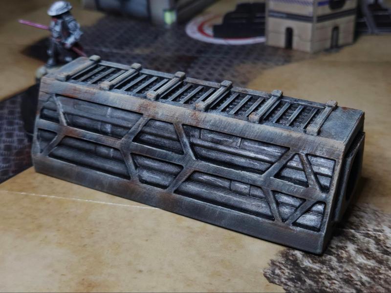 Sci-Fi Pipe Structure Scatter Wargaming Terrain