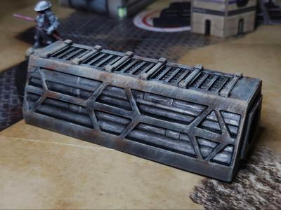 Sci-Fi Pipe Structure Scatter Wargaming Terrain