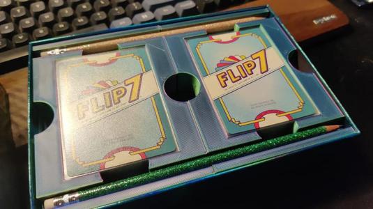Flip 7 Insert (for sleeved cards)