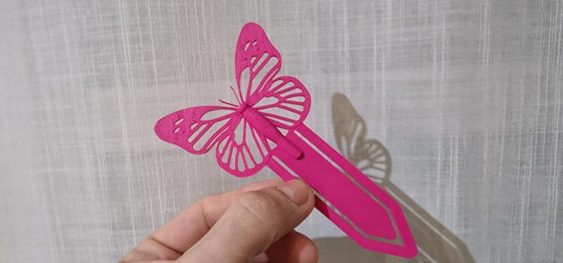 Butterfly bookmark Marcador Mariposa