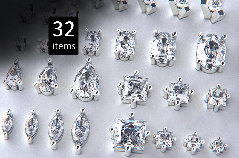 Jewelry Heads Pack