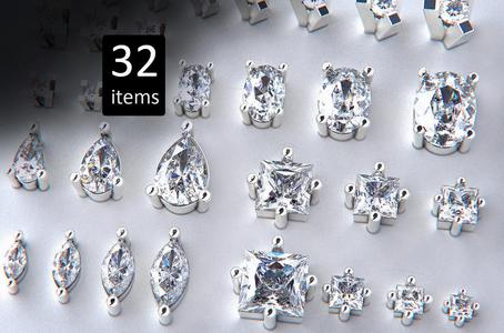 Jewelry Heads Pack