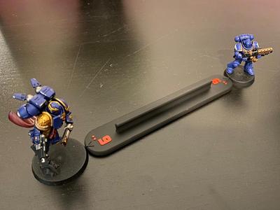 Measuring Sticks 1″-12″ Board Games Warhamer 40k
