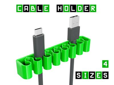 Universal cable holder