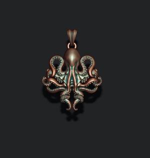 Octopus pendant