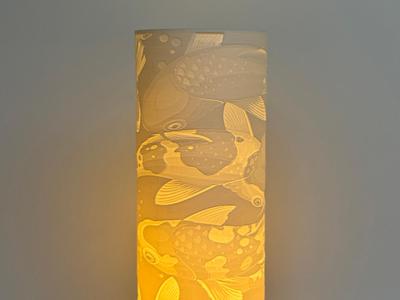 Koi, desk lamp.