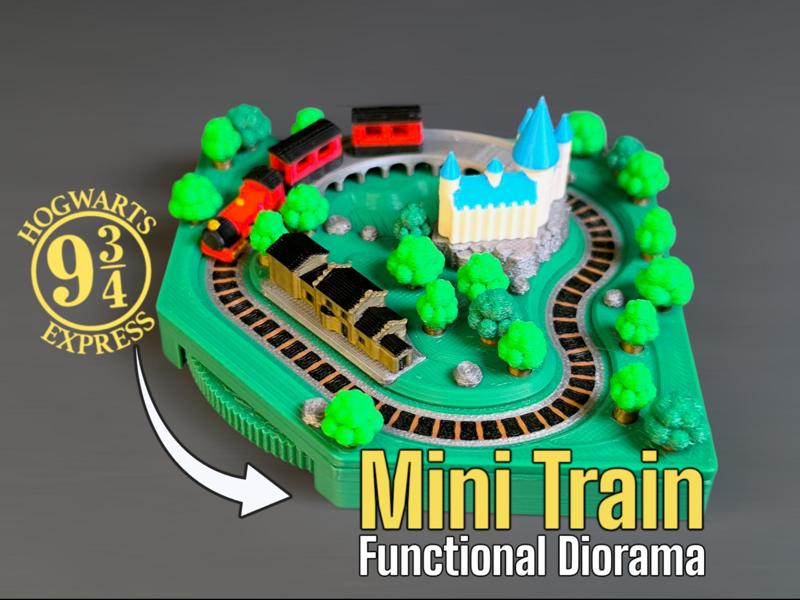 Mini Train – Hogwarts Express Diorama