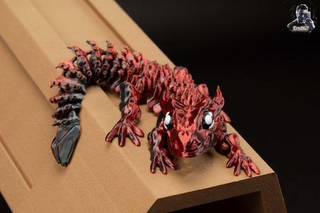 Glorious Baby Dragon – Articulated – Print in Place – No Supports – Flexible – Fantasy