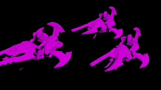 Evil Space Elf Improved Bladebikes