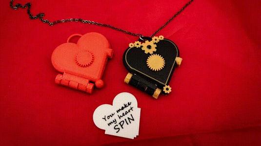Clockwork Valentine Fidget Locket