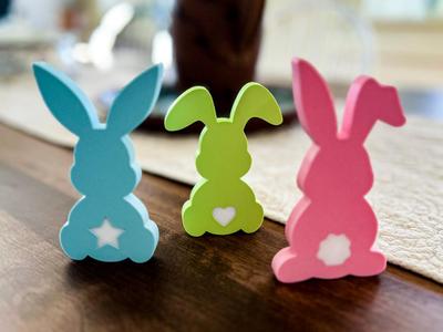 Three Bunnies – Easter