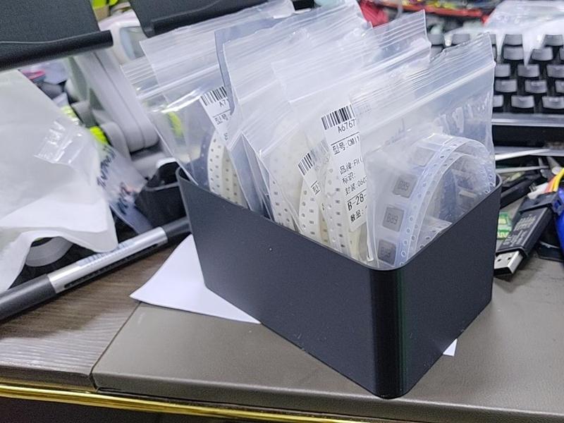 Bagged Components Temporary Storage Box