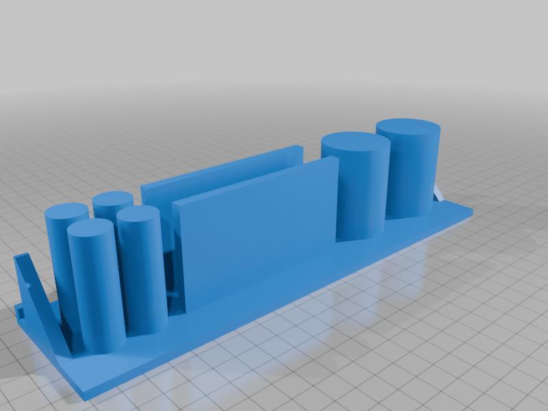 Ultimaker S5 Tool Holder for Glue Stick, Scraper, Tweezers ETC.