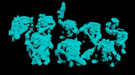 Orc Ladz With Fireworks