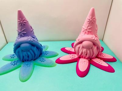 Flower Gnome 2 Colors No Supports
