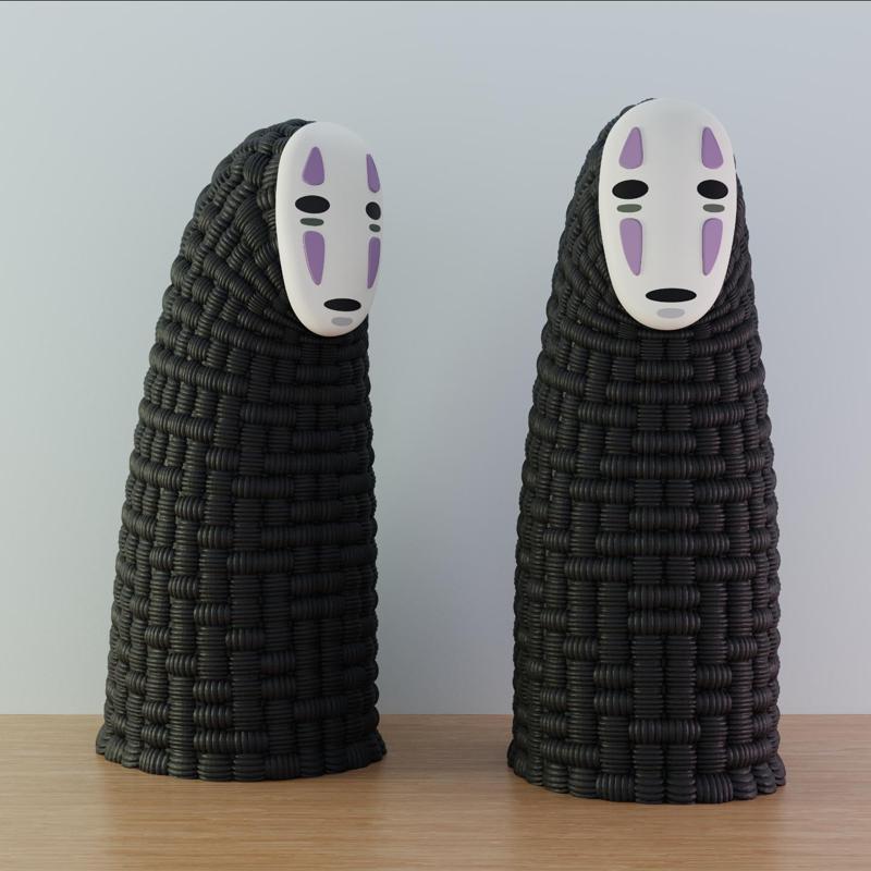 Spirited Away No-Face Kaonashi Crochet Style