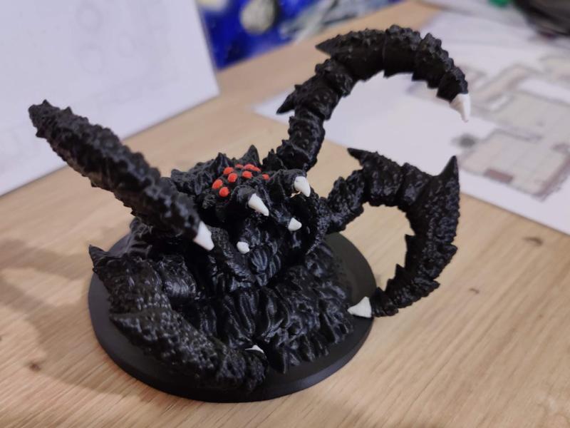 Ancient cave spider