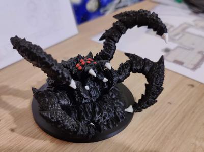 Ancient cave spider