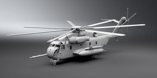 CH53E Super Stallion Scale model