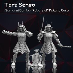 Samurai Combat Robots – Modular Minis – Tekano Corp Collection