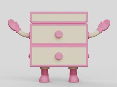 Hug-Desktop Cabinet