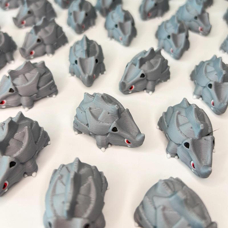 Rhyhorn (Easy Print No Supports)