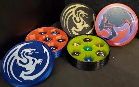 Vase Mode Dice Carrier