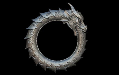 Dragon Eating Its Own Tail