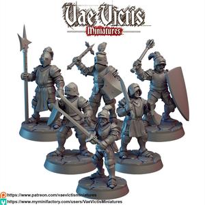Assembled Knights [PRE-SUPPORTED]