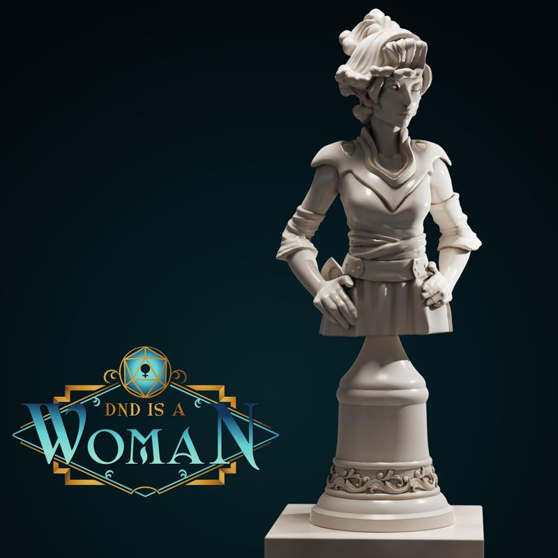 Genasi Sorcerer – Jifwiaa – Bust