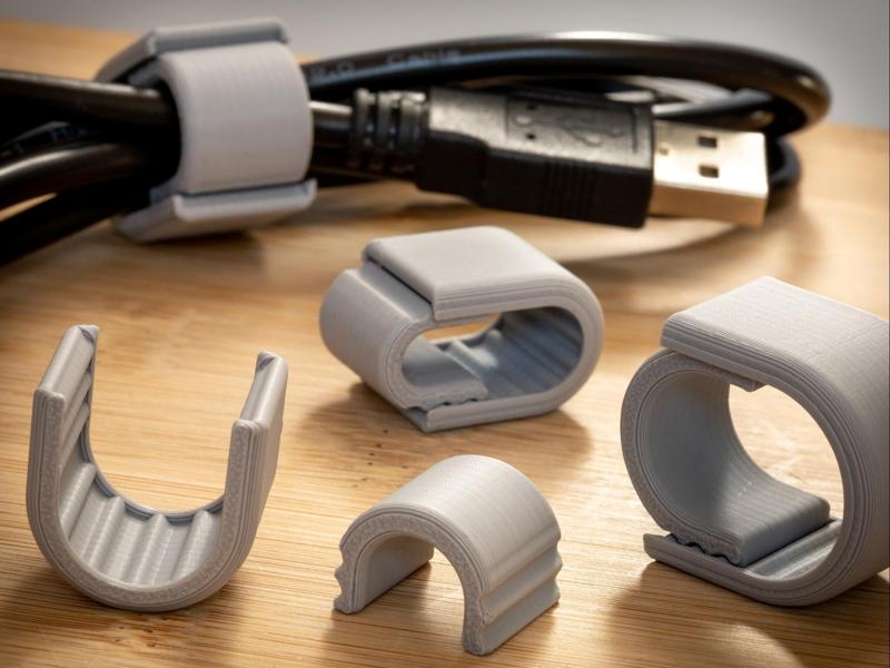 Tightening Cable Clip |Organizer | Multiple Sizes