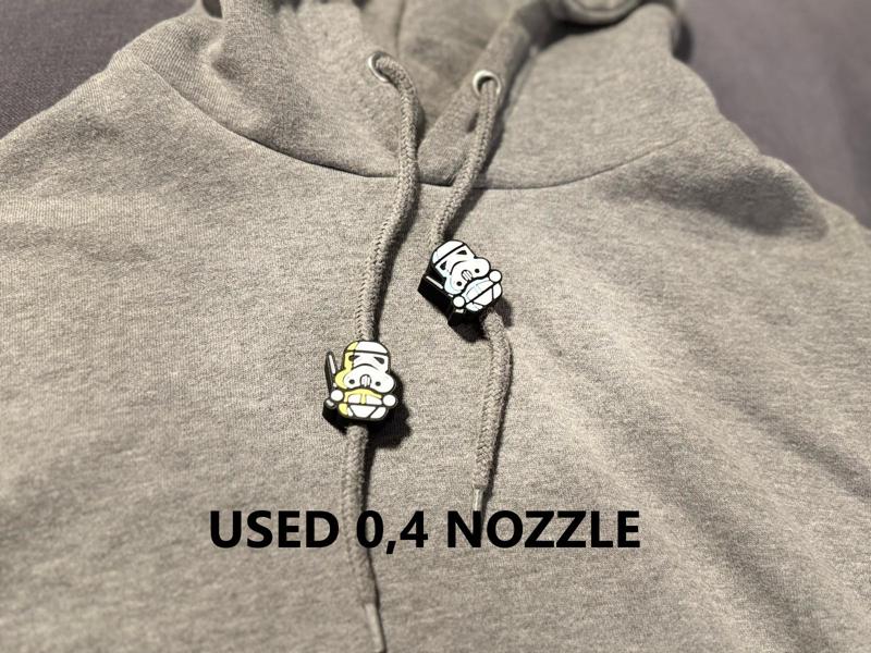 Stormtrooper starwars Hoodie Drawstring Beads