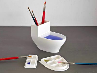 Creative Mini Toilet Multi-Purpose Organizer