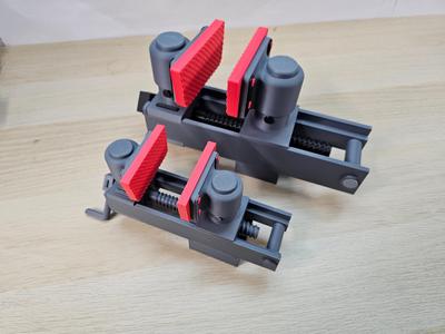 Pattern makers vise attachment for modular clamp