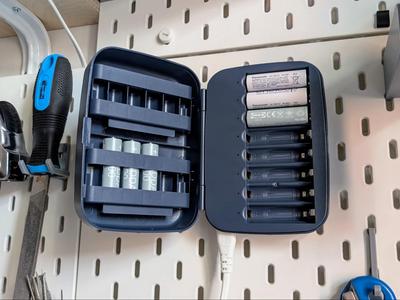 IKEA SKADIS – LITOSFAR Battery Charger Mount