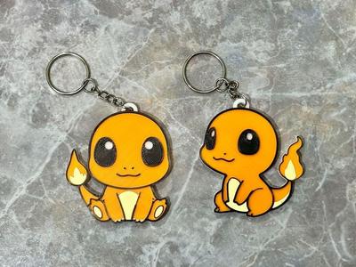 Cute Charmander Chibi Pokemon Fridge Magnet/Keychain/Pin/Hair Clip