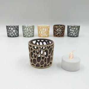 Candle holder - Bionic multicolor design