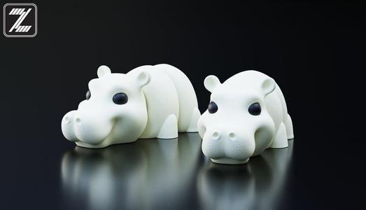 Articulated Baby Hippo