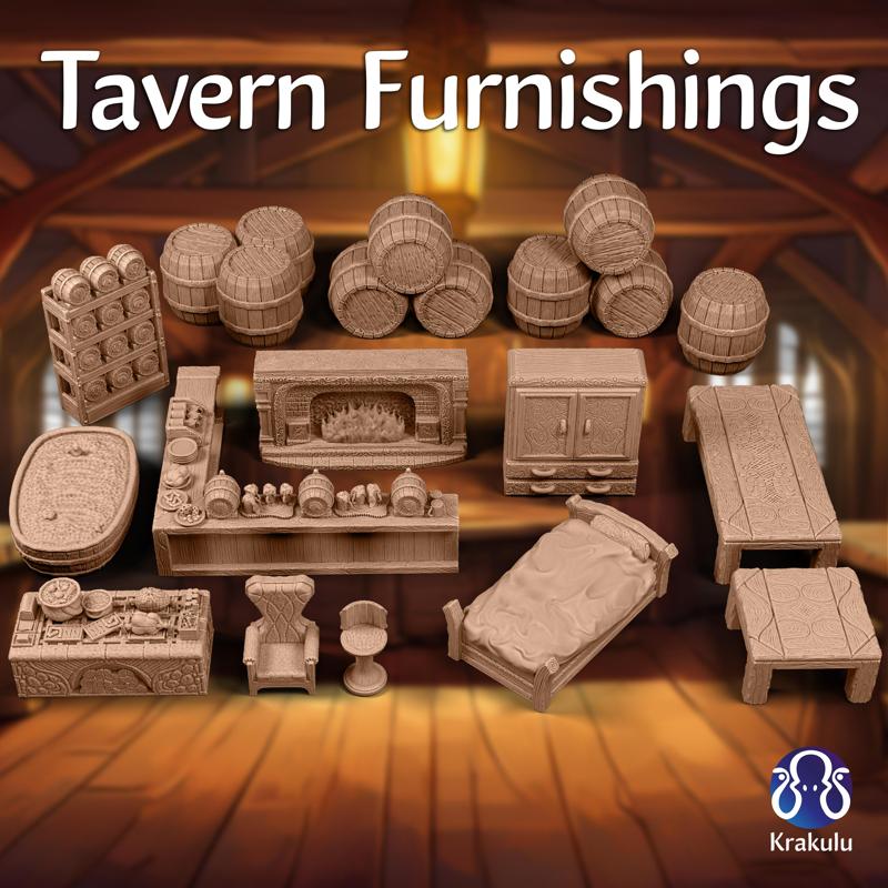Tavern Furnishings Set