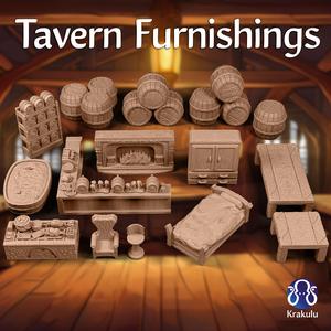 Tavern Furnishings Set