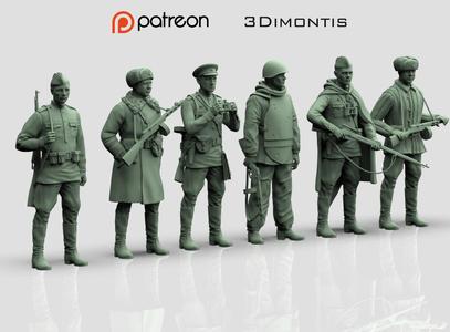 russian soldiers