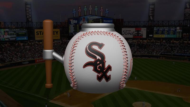White Sox Baseball Can Holder / Koozie