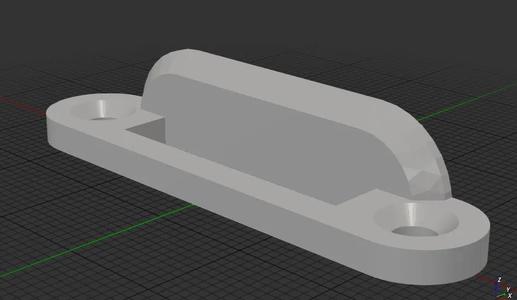 Frame part for cabinet and door lock