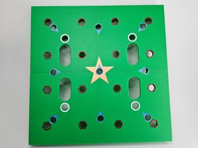 Square Foot Gardening – Garden Spacing Template