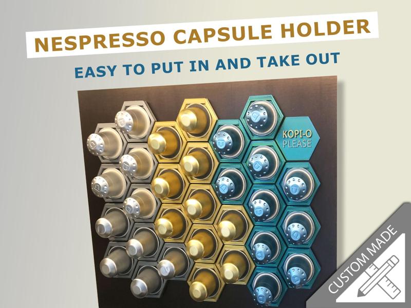 Nespresso Pod Holder “Kopi-O”
