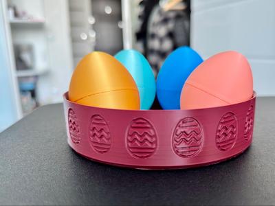 Easter Egg Treat Bowl - Decorative Plate