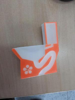 Cut in half toilet/Rozříznutý záchod